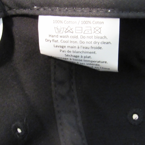 Victoria's Secret Sport, NWT, Black & White, Embroidered, Baseball Style Hat - Picture 3 of 10